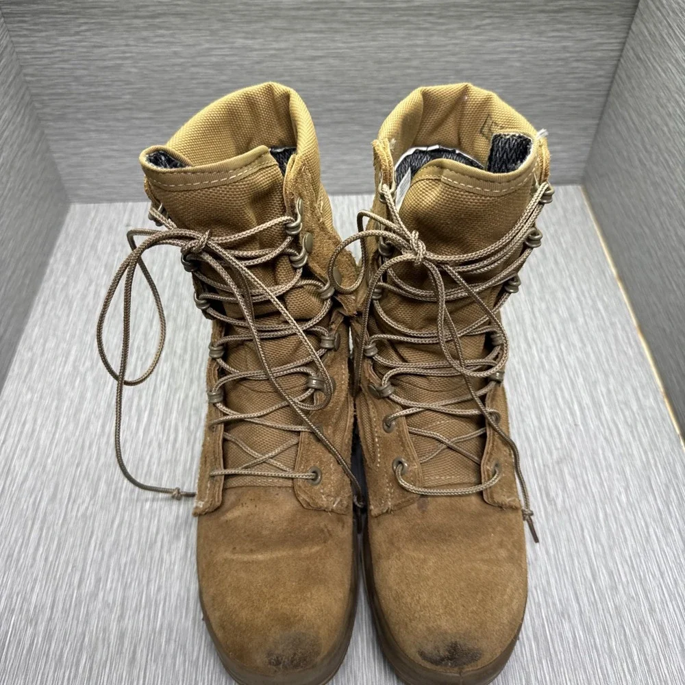 Belleville Gore-Tex AF Safe to Fly Military Combat Boots Men's 6R Tan Waterproof
